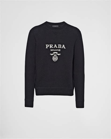 prada jumper womens|prada crew neck sweater.